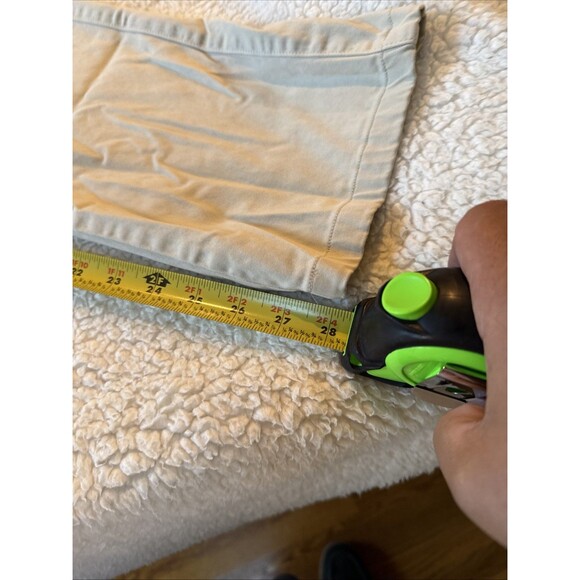 Peter Millar Men's 36 Ultimate Sateen Five-Pocket Pant Khaki Beige Size 36x28 - Picture 2 of 5